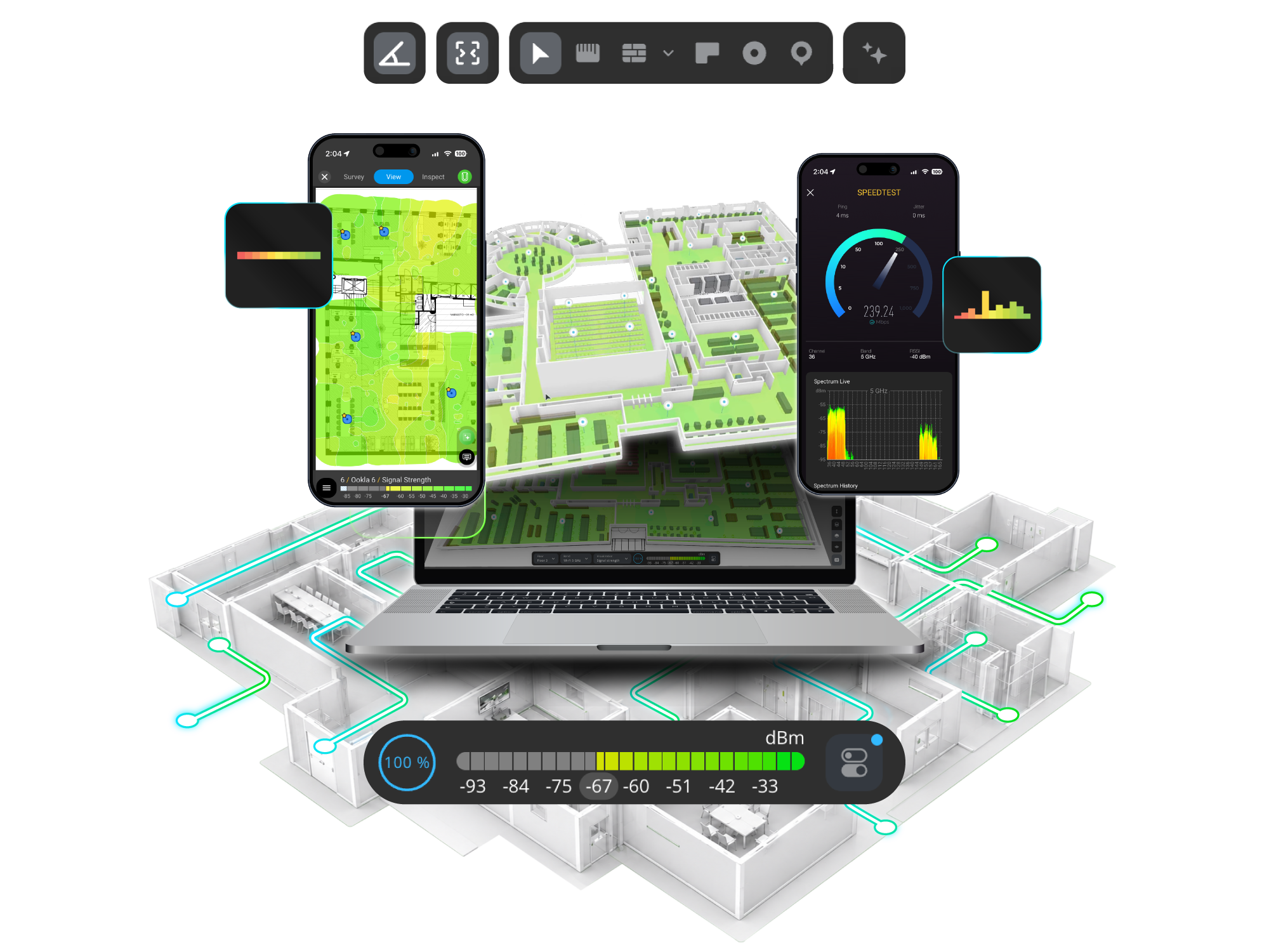 Ekahau Software Wartungsvertrag für Software Suite, 3 Jahre, Verlängerung bei noch aktiver Wartung