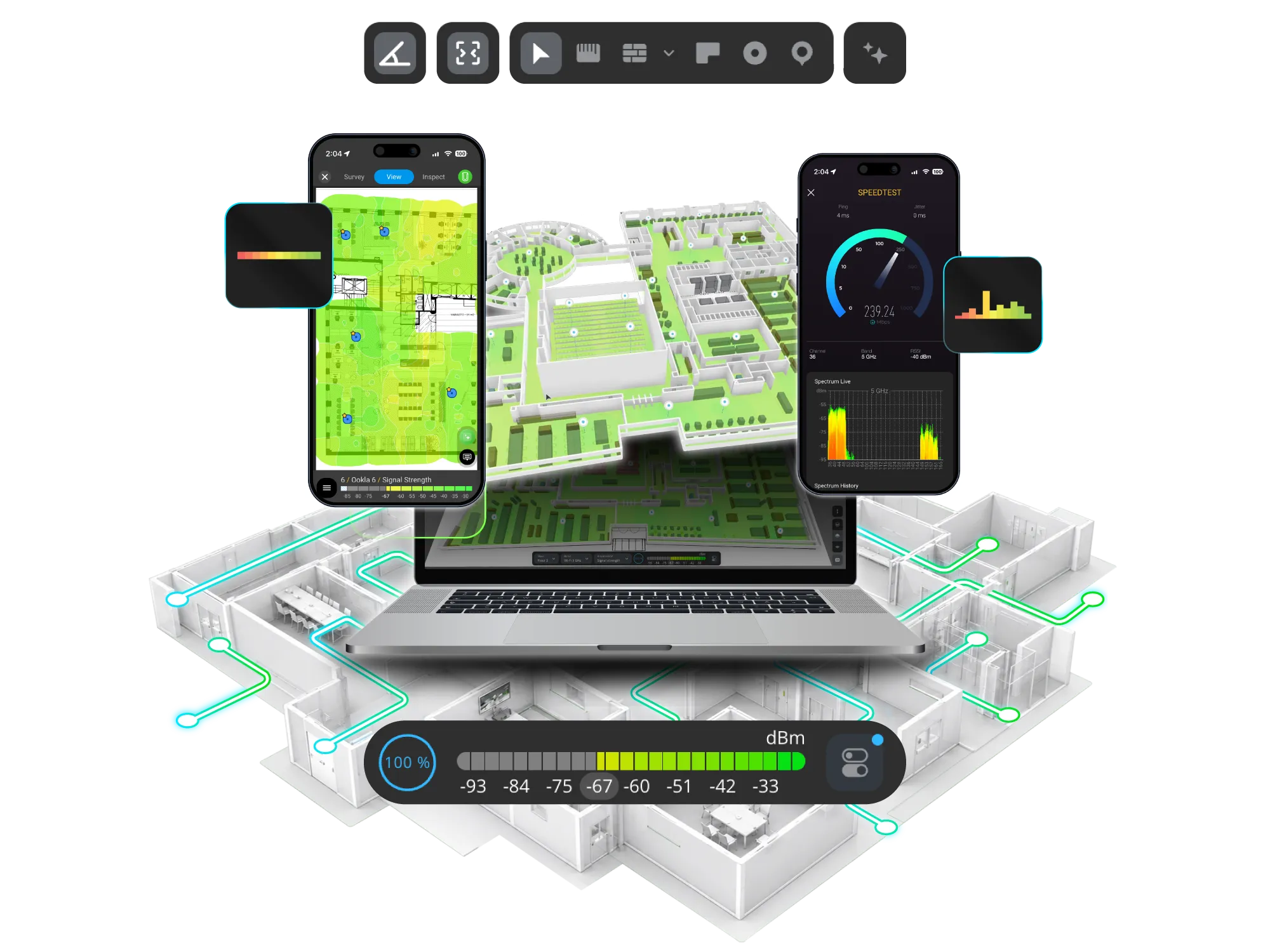 Ekahau Software Suite, 3 Jahre, SaaS-Lizenz