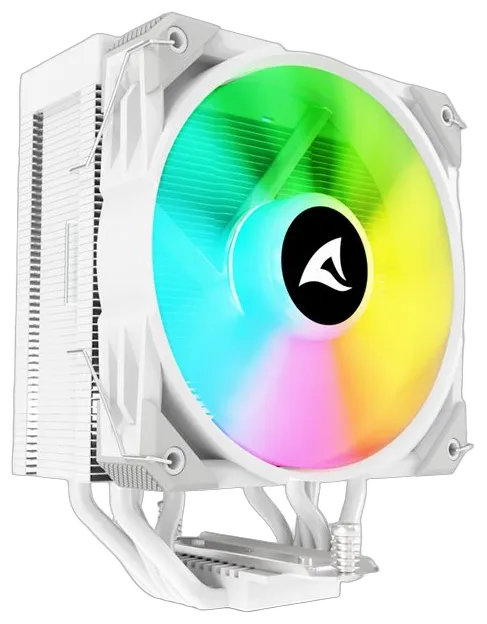 Sharkoon CPU Kühler A50 120mm weiss RGB 1200/1700/1851/AM4/5 Sharkoon CPU Kühler A50 120mm weiss RGB 1200/1700/1851/AM4/5