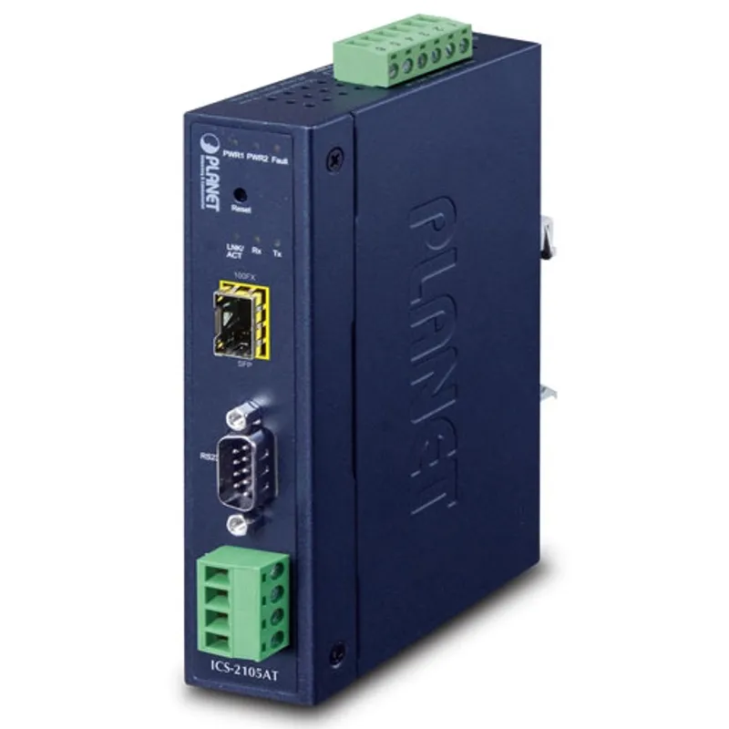 PLANET 1-Port RS232/RS422/RS485 Serial-Ethernet 1 x SFP