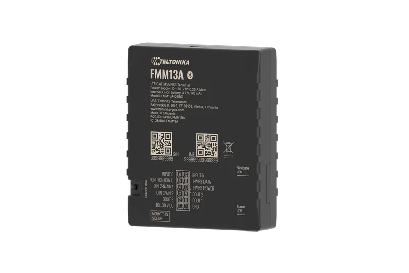 TELTONIKA TELEMATICS FMM13A Plug & Play OBD-II Tracker With 4G LTE Cat 1 Quectel USA/Canada