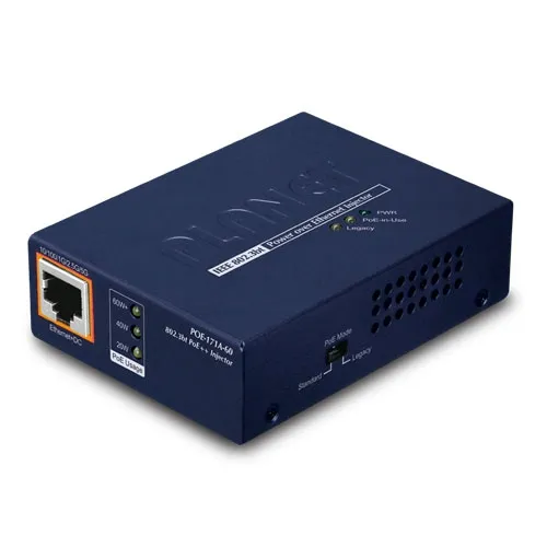 PLANET Industrial Single-Port 10/100/1000Mbps Ultra PoE 95W
