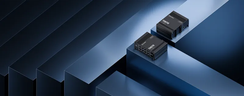 Teltonika TSW210 Industrial Gigabit Switch 2x SFP