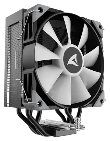 Sharkoon CPU Kühler A40 120mm schw. RGB 1200/1700/1851/AM4/5 Sharkoon CPU Kühler A40 120mm schw. RGB 1200/1700/1851/AM4/5