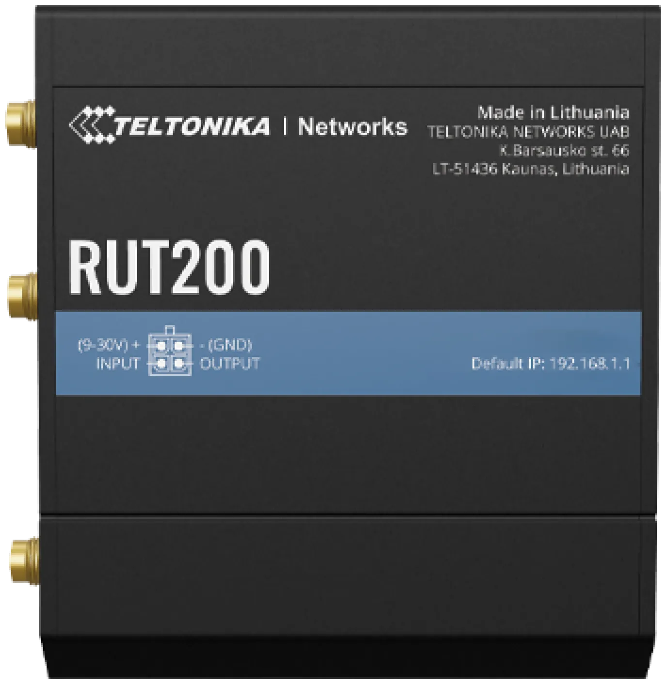 TELTONIKA NETWORKS RUT200 eSIM 4G/LTE/3G WiFi EMEA EU Industrial Cellular Router TELTONIKA NETWORKS RUT200 eSIM 4G/LTE/3G WiFi EMEA EU Industrial Cellular Router