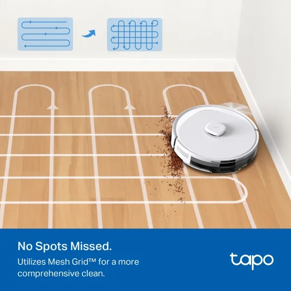 TP-Link Tapo RV30 Max Plus weiß 5300Pa Saugrob. m. Wischfunkt.