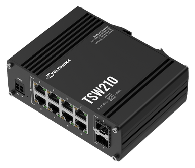 TELTONIKA NETWORKS TSW210 Неуправляемый гигабитный коммутатор с SFP-портом