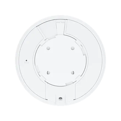 Caméra Ubiquiti UVC-G4-PTZ industrielle 4K, socle blanc circulaire avec plaque de fixation à quatre trous de vis et bouton Caméra Ubiquiti UVC-G4-PTZ industrielle 4K, socle blanc circulaire avec plaque de fixation à quatre trous de vis et bouton