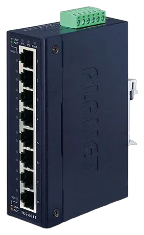 PLANET Industrial 4-Port GE Switch + Port 100/1000X SFP PLANET Industrial 4-Port GE Switch + Port 100/1000X SFP
