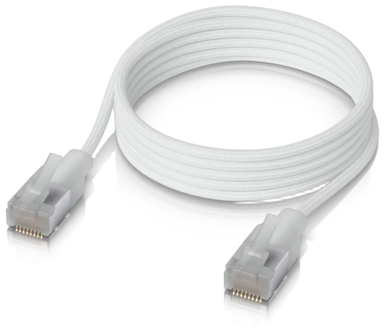 Ubiquiti UniFi Patchkabel Cat6a EL 0.15m weiß