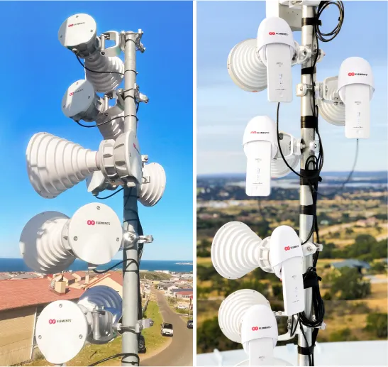 90° Symmetrical Horn Antenne mit TwistPort Anschluss und Carrier Class Leistung 90° Symmetrical Horn Antenne mit TwistPort Anschluss und Carrier Class Leistung