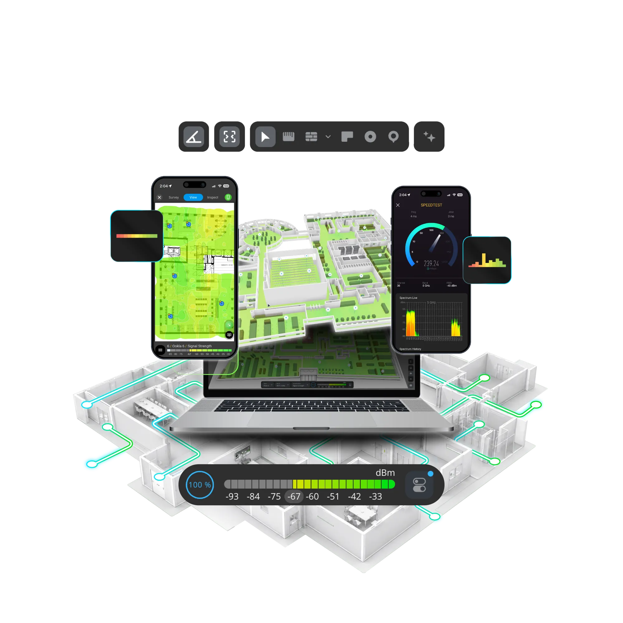 Ekahau Software Suite, 3 Jahre, SaaS-Lizenz