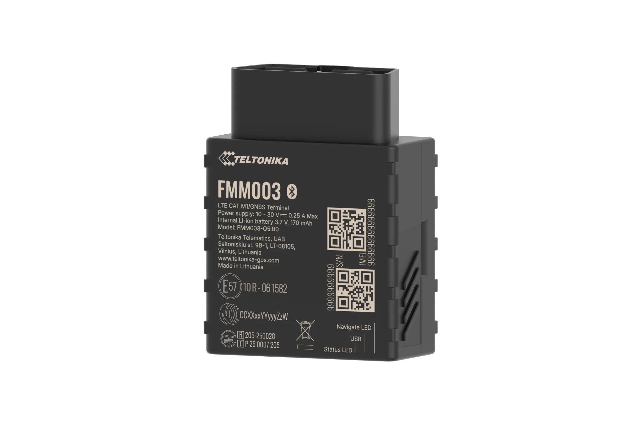 TELTONIKA TELEMATICS FMM03 4G LTE Cat M1 Tracker MEIG TELTONIKA TELEMATICS FMM03 4G LTE Cat M1 Tracker MEIG