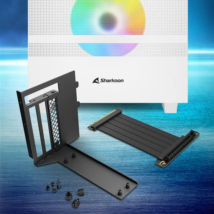Sharkoon REBEL C50 RGB ATX Full Tower Blanco