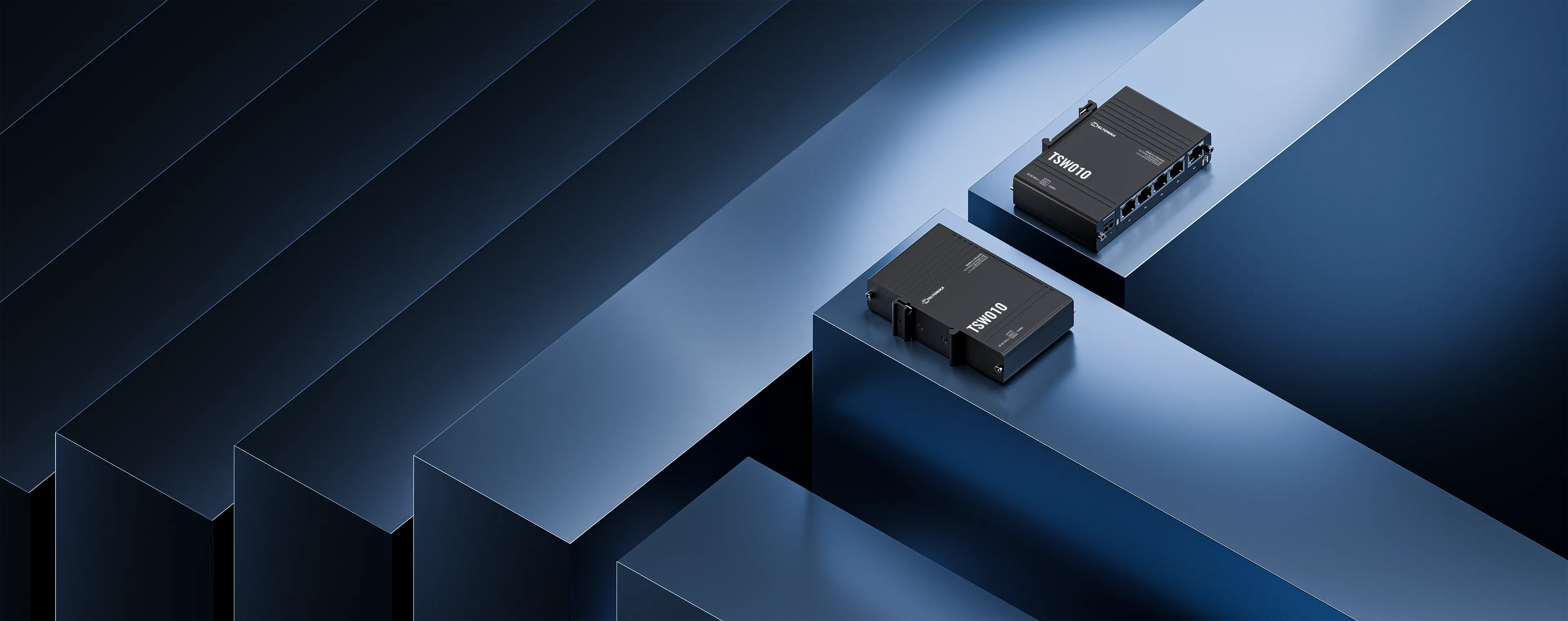 Teltonika TSW010 5-Port 10/100 Industrial Unmanaged Switch