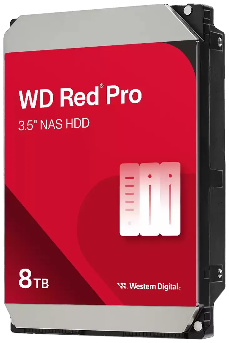 WD Red Pro    8.9cm (3.5) 12TB SATA3 7200  256MB WD121KFBX intern