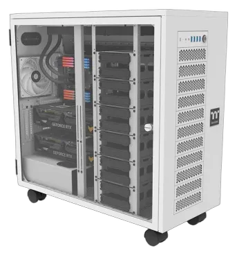 Geh Thermaltake AX500 Full Tower "Snow" White retail Geh Thermaltake AX500 Full Tower "Snow" White retail