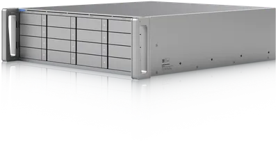 Ubiquiti UniFi Enterprise NAS • 16x 2.5"/3.5" HDD/SSD • 2x M.2 NVMe • 2x SFP28 • 1x GbE • 2x SFF-8644 • ENAS Ubiquiti UniFi Enterprise NAS • 16x 2.5"/3.5" HDD/SSD • 2x M.2 NVMe • 2x SFP28 • 1x GbE • 2x SFF-8644 • ENAS