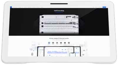 Ubiquiti UniFi Connect Display Full HD PoE++ touchscreen Ubiquiti UniFi Connect Display Full HD PoE++ touchscreen