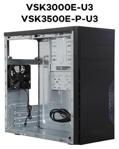 Antec Geh Mini Budget VSK-3000B-U3/U2   M-ATX/M-ITX o.N.  BK retail