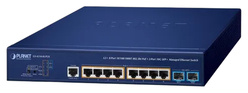 PLANET 8-Port Gbit PoE + 2x 10/100/1000T + 2x 1G/2.5G SFP PLANET 8-Port Gbit PoE + 2x 10/100/1000T + 2x 1G/2.5G SFP