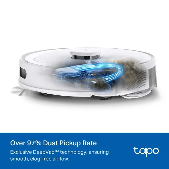 TP-Link Tapo RV30 Max Plus weiß 5300Pa Saugrob. m. Wischfunkt.