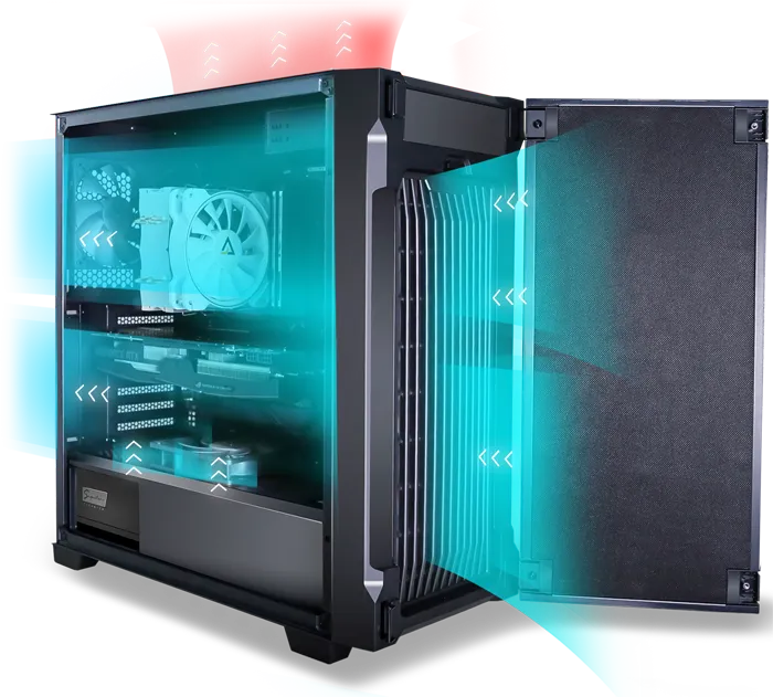 Antec Geh Mid FLUX E-ATX/ATX/M-ATX/ITX o.N. WH retail Antec Geh Mid FLUX E-ATX/ATX/M-ATX/ITX o.N. WH retail