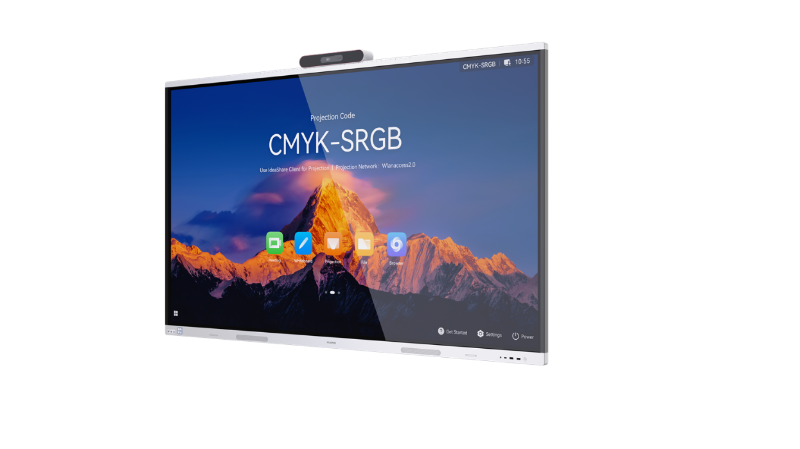 HUAWEI IdeaHub S3 75-Zoll Infrarot-Kollaborationsdisplay Jade-Weiß