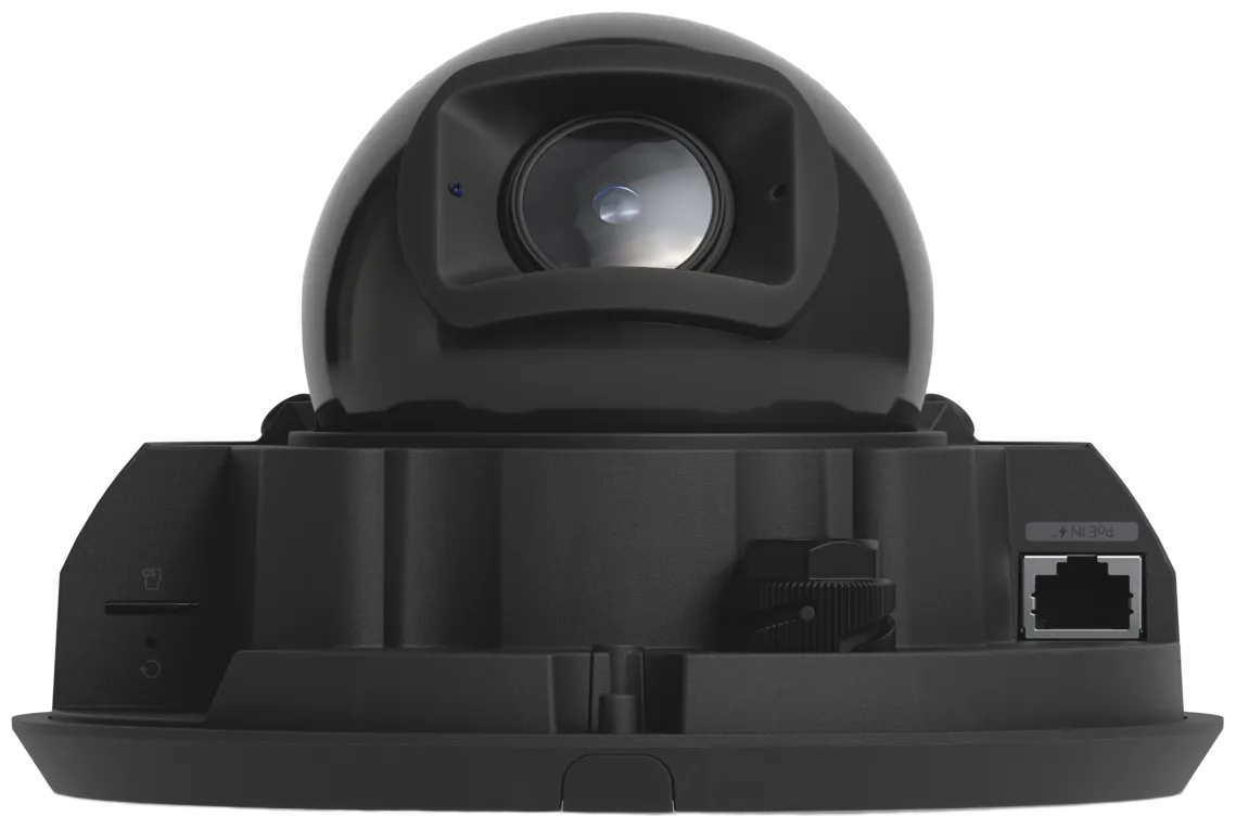 Ubiquiti UniFi Video Camera G6 Pro Dome • Outdoor • 4K • InfraRot • IP66 • PoE+ • black • UVC-G6-Pro-Dome-B Ubiquiti UniFi Video Camera G6 Pro Dome • Outdoor • 4K • InfraRot • IP66 • PoE+ • black • UVC-G6-Pro-Dome-B