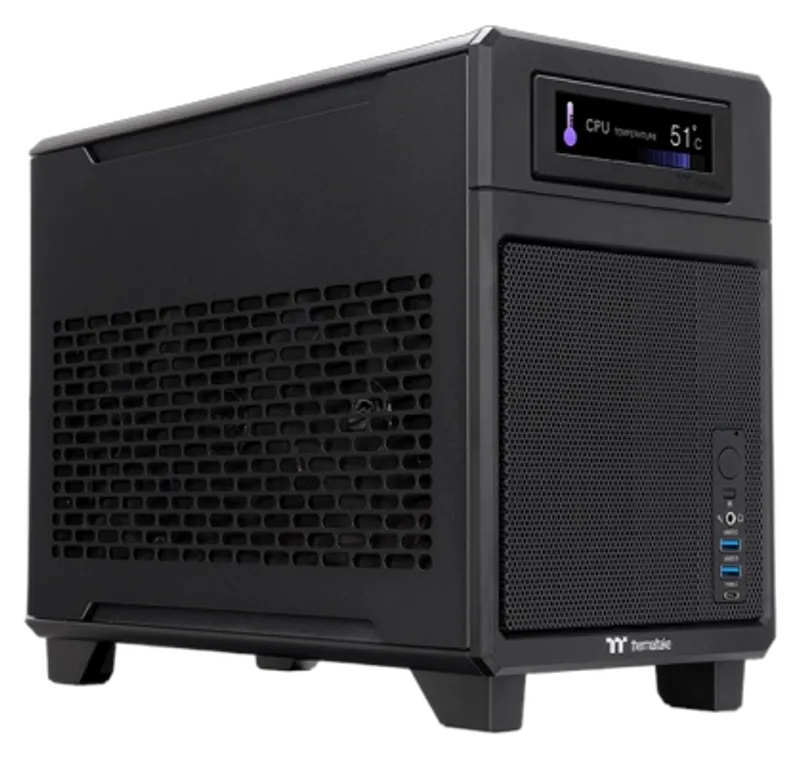 Geh Thermaltake TR100 Mini Tower Black retail