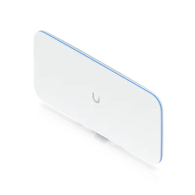 Ubiquiti UniFi WiFi 7 Access Point BE11500 mit 4x4 MIMO, 10 GbE, blauer LED-Leiste und Enterprise-Logo in weißem Gehäuse Ubiquiti UniFi WiFi 7 Access Point BE11500 mit 4x4 MIMO, 10 GbE, blauer LED-Leiste und Enterprise-Logo in weißem Gehäuse