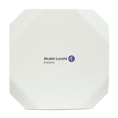 ALCATEL-LUCENT ENTERPRISE OmniAccess Stellar AP1231 WLAN-Access Point mit integrierten Antennen, weißer achteckiger