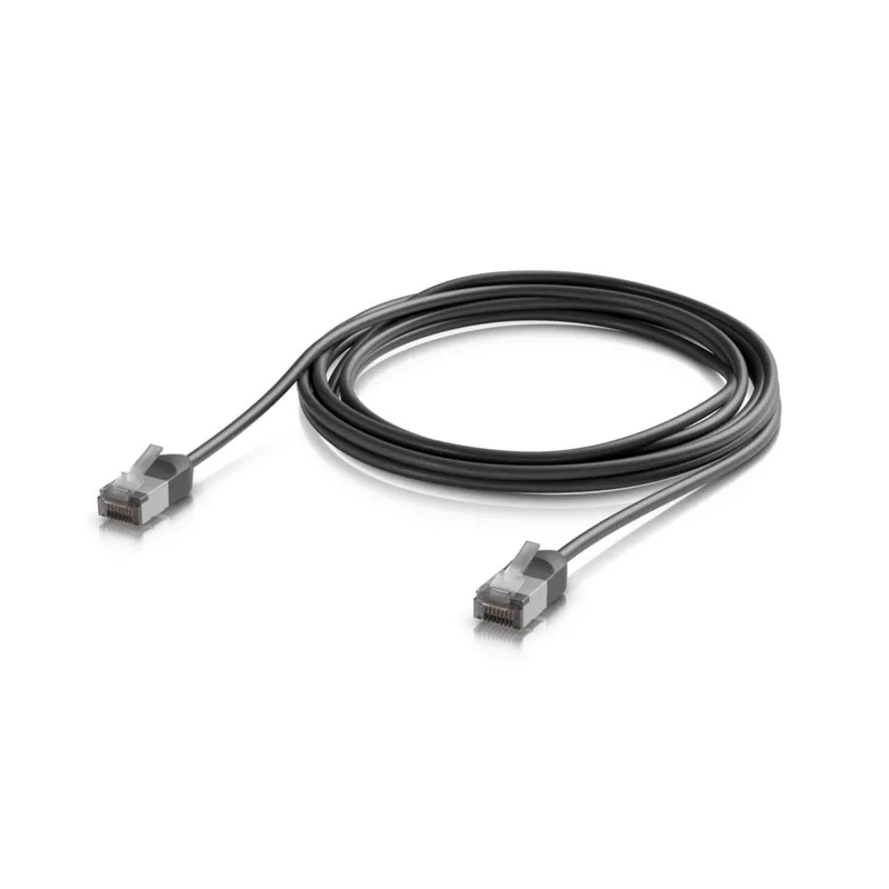 UniFi Premium Patch-Kabel Outdoor, geschirmt, optimiert für 10GbE, schwarz