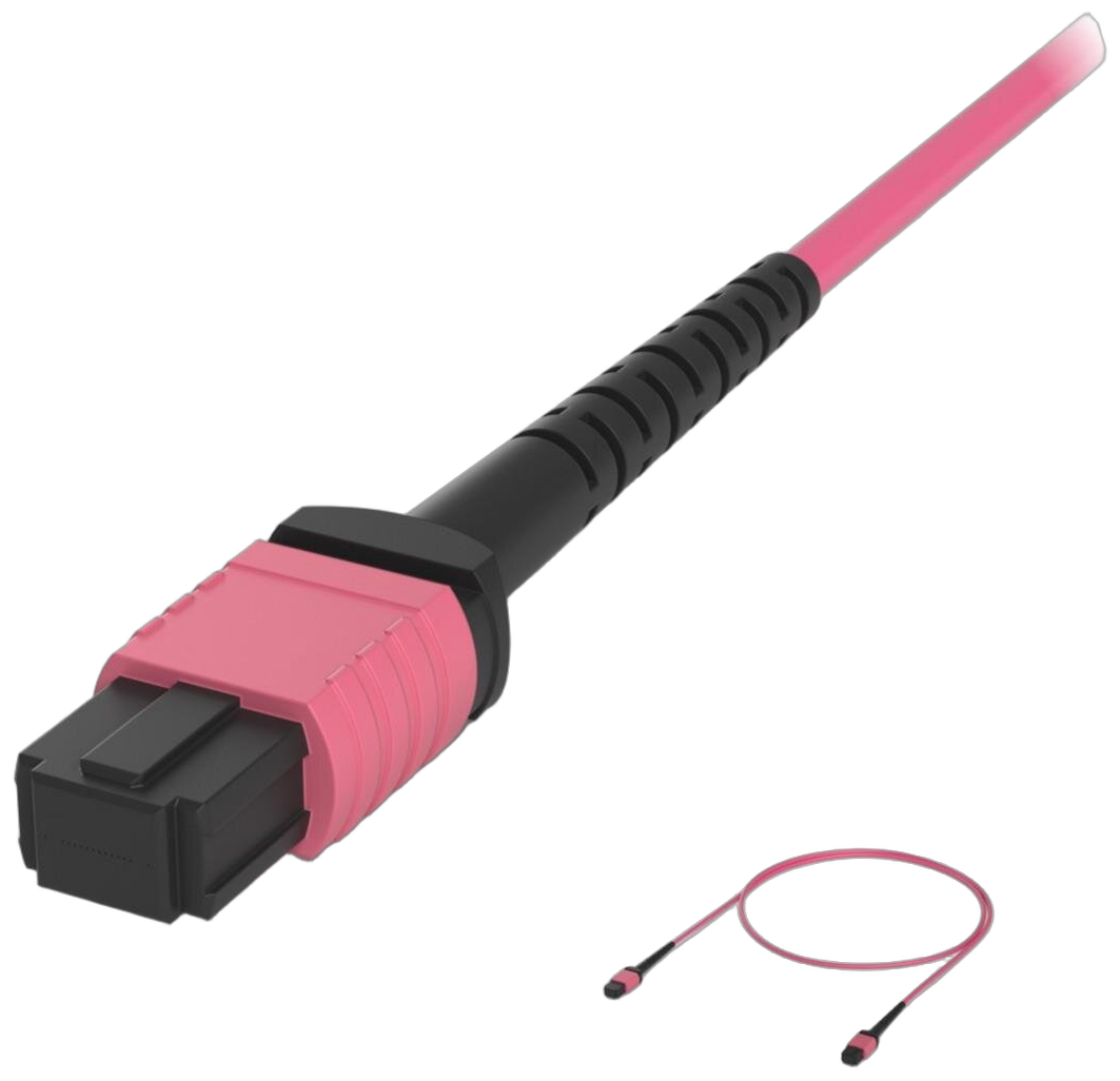 Ubiquiti UACC-OFC-MA-MPMP-1M-10 InfiniBand/fibre optic cable 39.4" (1 m) Rose