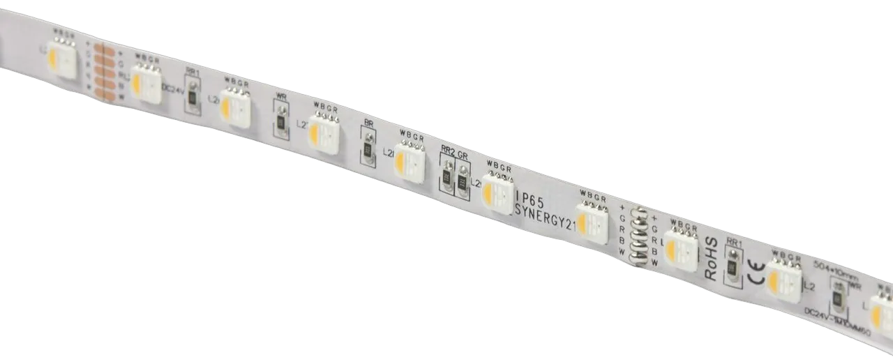 Synergy 21 LED Flex Strip 5050 - 60 RGB DC24V + RGB-W one chip nw IP68 Synergy 21 LED Flex Strip 5050 - 60 RGB DC24V + RGB-W one chip nw IP68