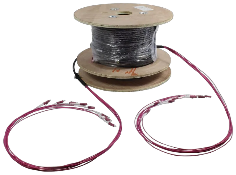 LWL-Kabel, Trunkkabel U-DQ(ZN)BH  8G 50/125, LC/LC OM4  70m, Trommel, Synergy21