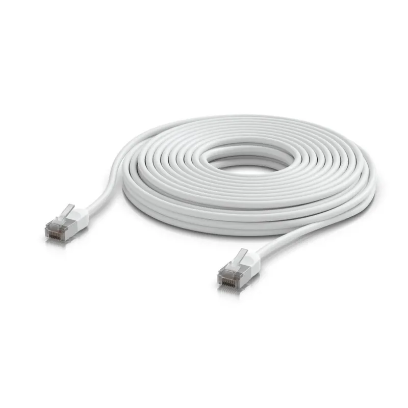 UniFi Premium Patch-Kabel Outdoor, geschirmt, optimiert für 10GbE, weiss