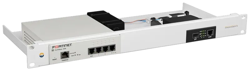 Rackmount.IT Kit for FortiGate 30G Series with Media Convrt.