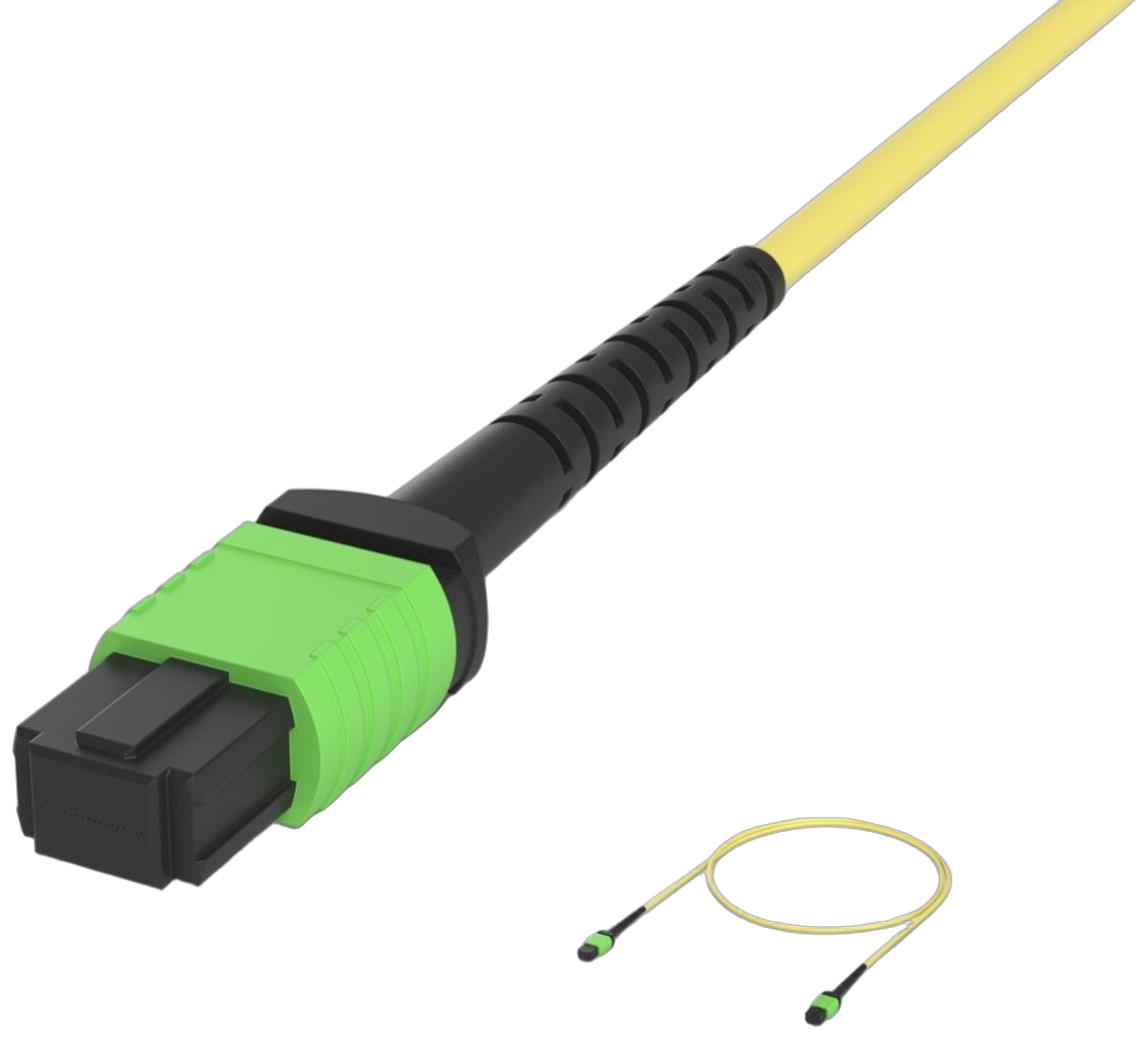 Ubiquiti UACC-OFC-SA-MPMP-1M-10 InfiniBand/fibre optic cable 39.4" (1 m) MPO Yellow