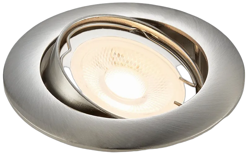 Synergy 21 LED Retrofit GU10 / GX5, 3 Deckeneinbausatz D07-silber