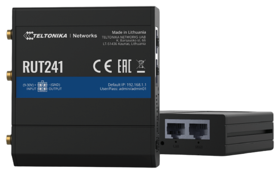 Teltonika · Router · RUT241 · Kompakter-4G/LTE Router ** GLOBAL **