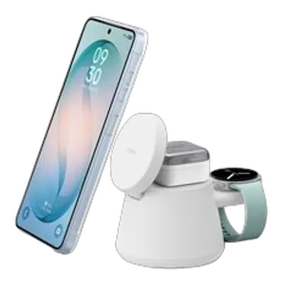Belkin UltraCharge 25Watt Qi2 Modulare Ladestation, weiß