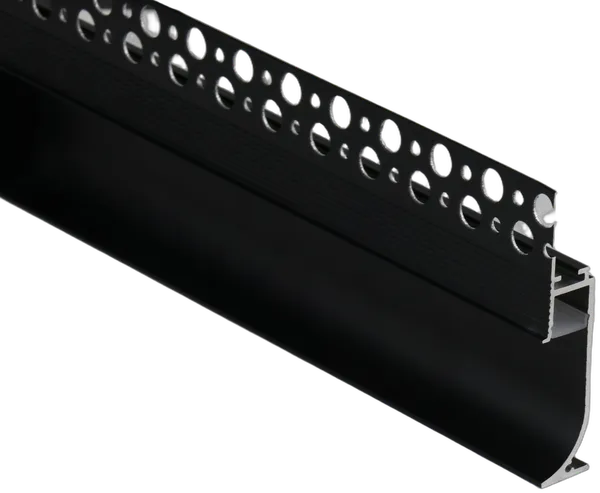 Synergy 21 LED U-Profil 200cm, ALU1270, silber, Fußboden/Sockelleiste unterputz