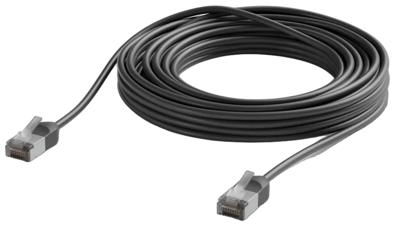 UniFi Premium Patch-Kabel Outdoor, geschirmt, optimiert für 10GbE, schwarz