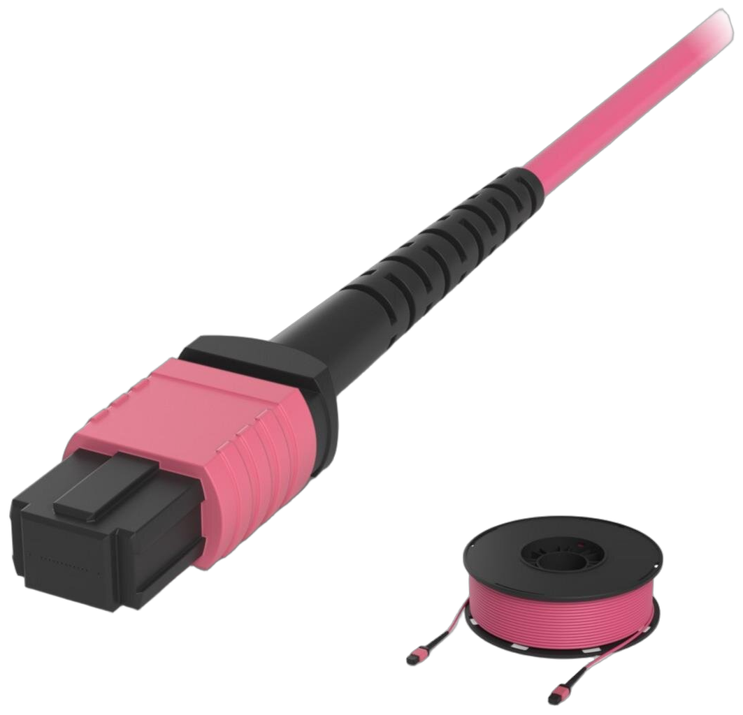 Ubiquiti UACC-OFC-MA-MPMP-100M OM4 MPO-12 UPC Fiber Patch Cable