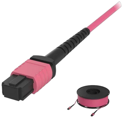Ubiquiti UACC-OFC-MA-MPMP-100M OM4 MPO-12 UPC Fiber Patch Cable
