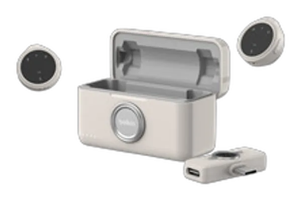 Belkin Stage Dual kabelloses Mikrofon mit Ladecase