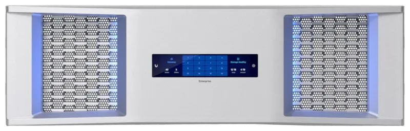 UniFi 3U (3HE) Bezel für ENVR und ENAS, 4.7" Touchdisplay, LED