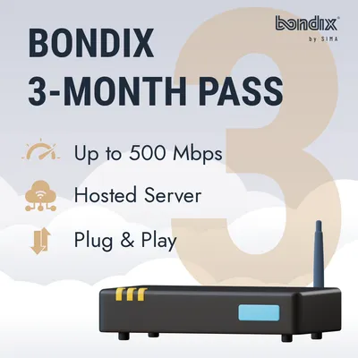 Bondix Hosted Essential – Pase de 3 meses (UE – Alemania)