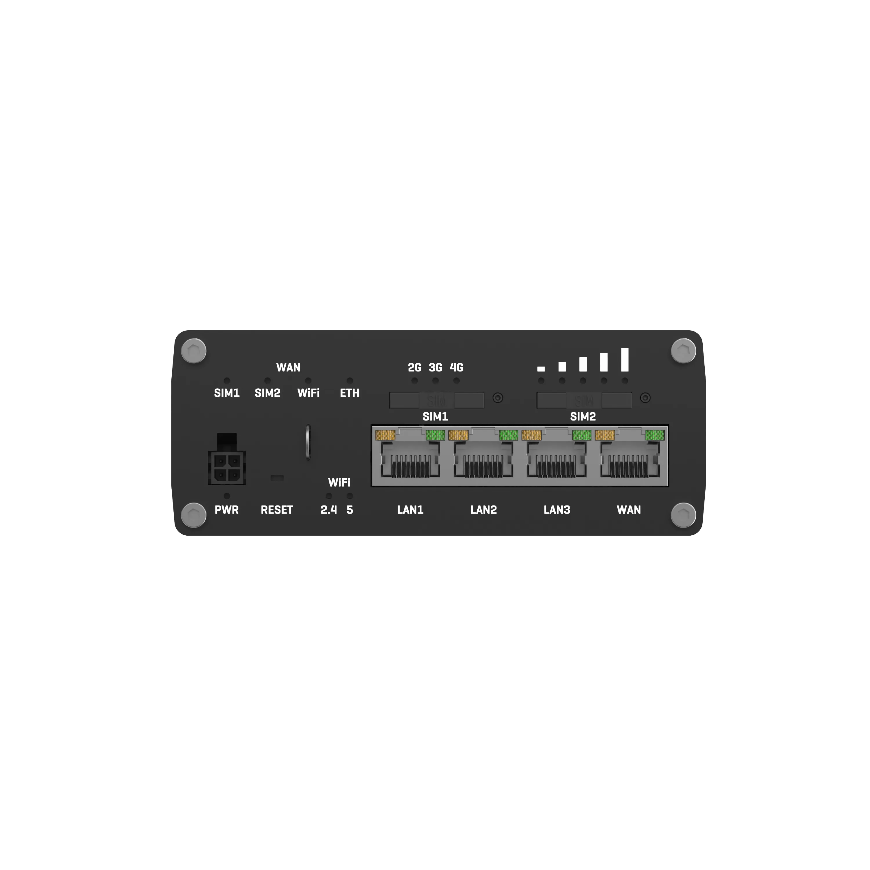 Teltonika · Router · RUTX11 · LTE CAT6 Router WLAN, Dual Band WiFi (Wave-2 802.11ac), 4x Gigabit LAN Port, Bluetooth, 2 SIM, USB, GNSS, M2M